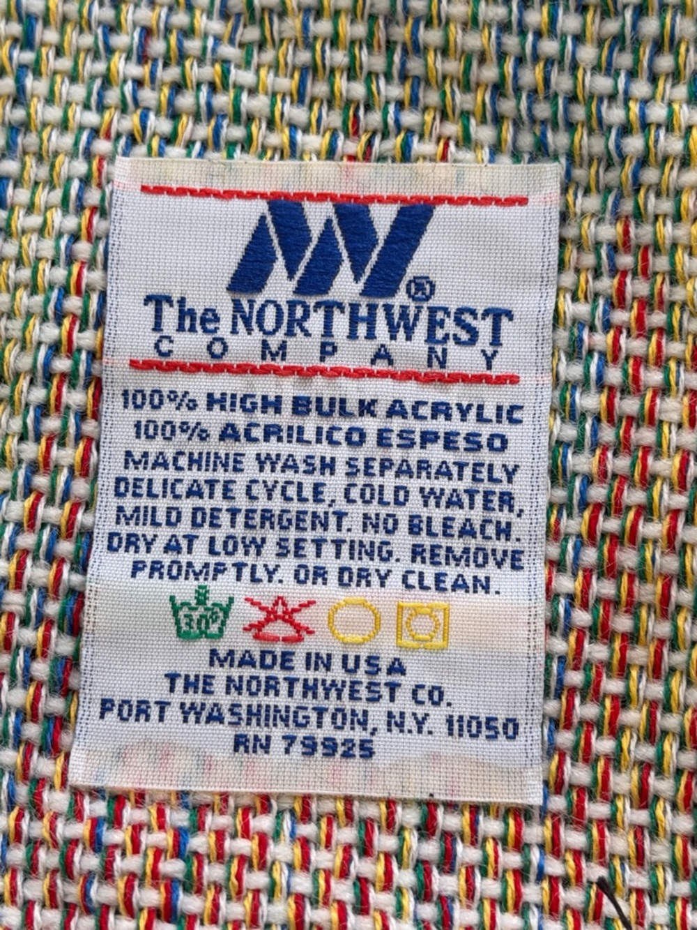 Vintage Jeff Gordon #24 DuPont NASCAR Woven Tapestry Throw Blanket New - Picture 9 of 11